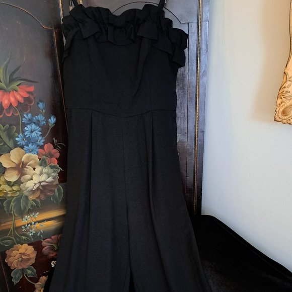 New Ladies Dressy Black Jumpsuit - Picture 1 of 4